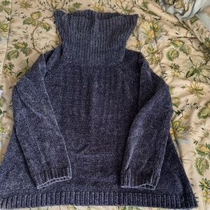 INC International Concepts Charcoal Turtleneck Sweater